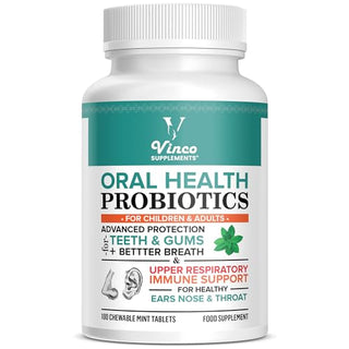 Oral Probiotics Chewable Mint Tablets