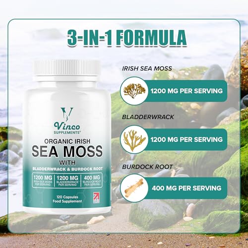 Organic Irish Sea Moss Capsules
