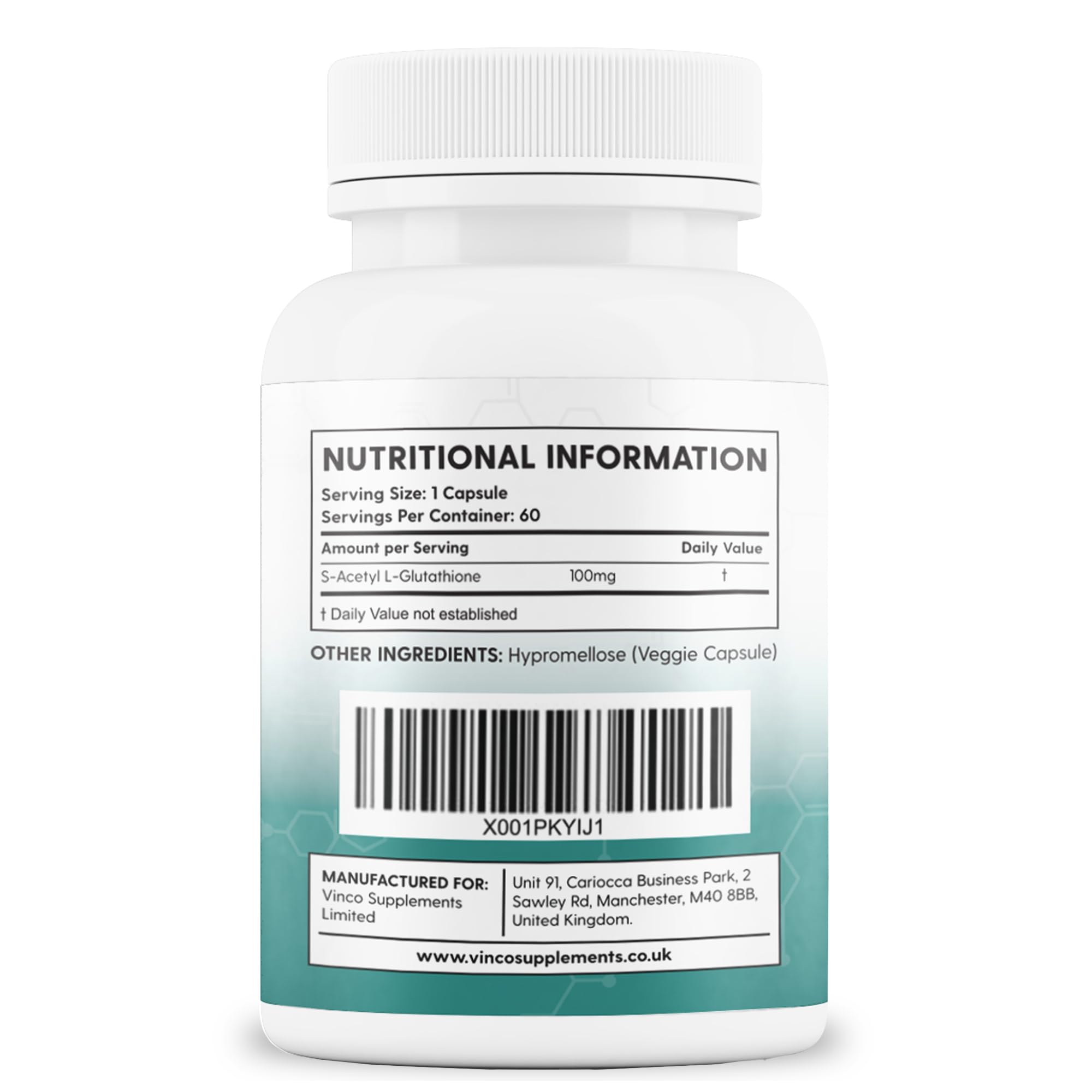 S-Acetyl L-Glutathione Supplement 100mg | Liver & Immunity UK S-Acetyl L-Glutathione Supplement 100mg | Liver & Immunity UK