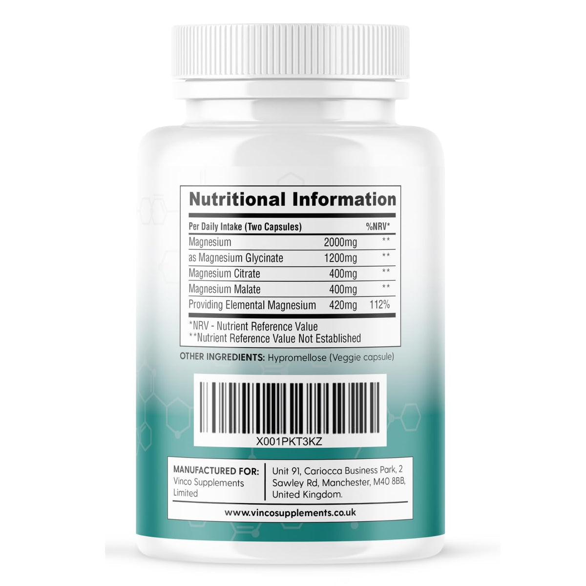 Magnesium Glycinate 3-in-1 Complex