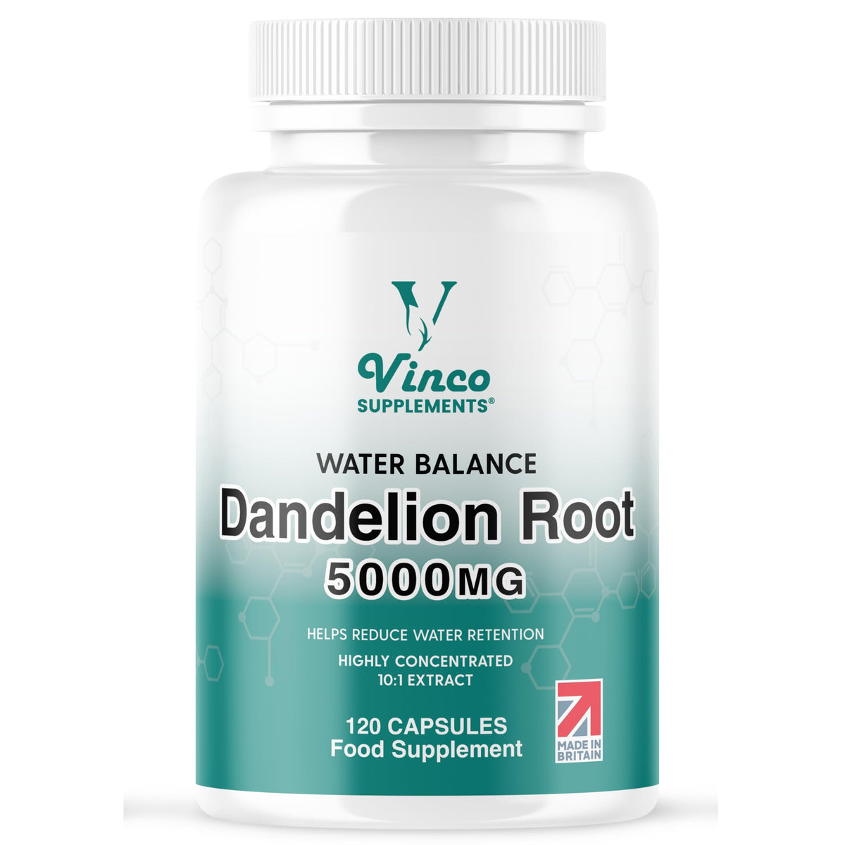 Vinco Dandelion Root Capsules 5000mg