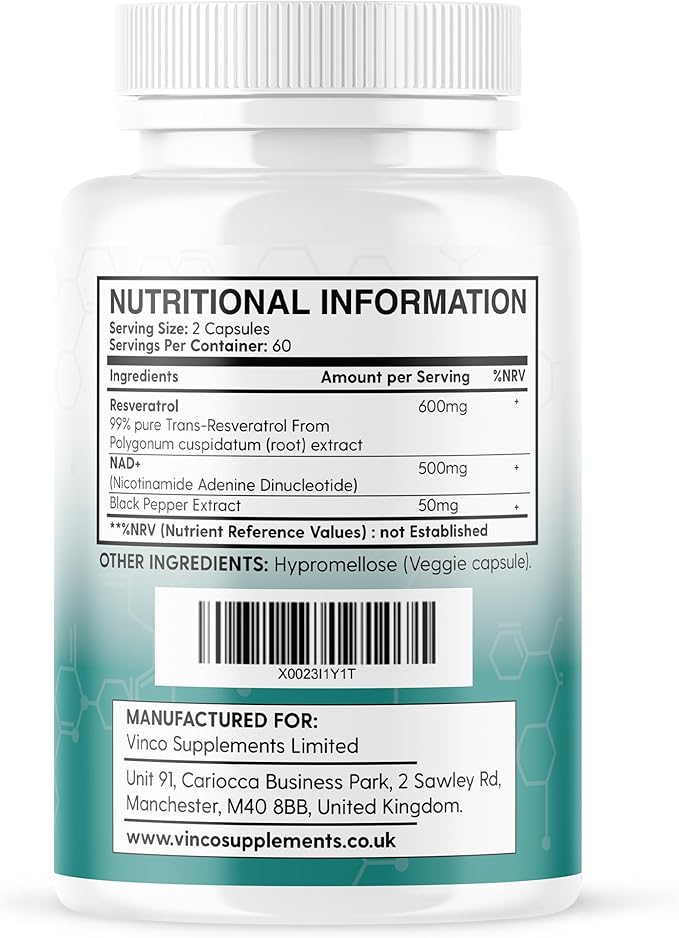 NAD+ Trans-Resveratrol