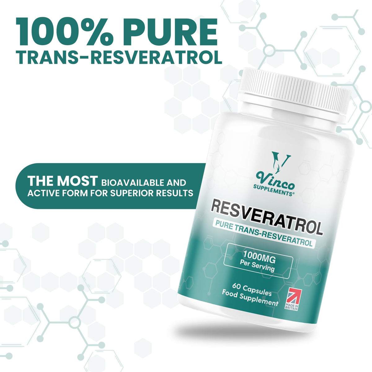 Vinco Resveratrol 1000mg