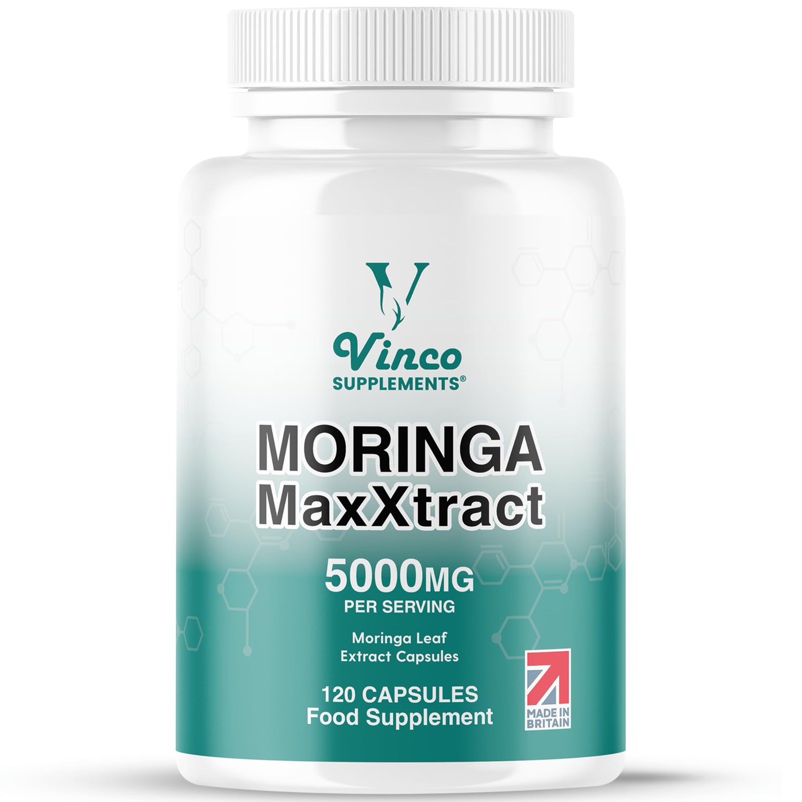 Vinco Moringa Leaf Capsules 5000mg