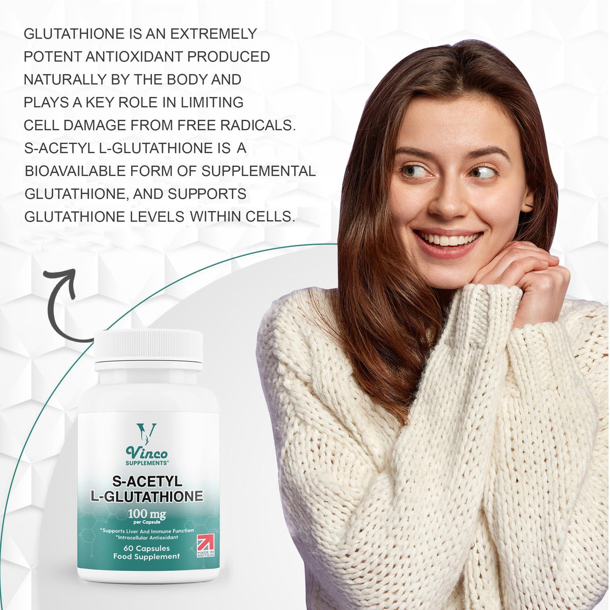 S-Acetyl L-Glutathione Supplement