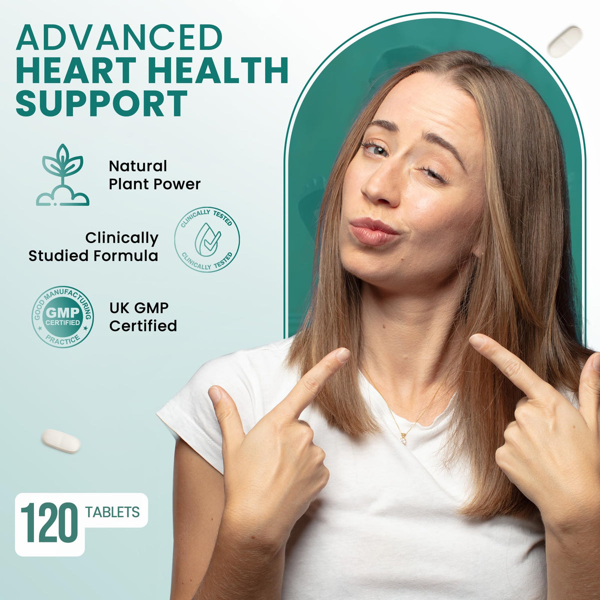 Vinco Plant Sterols High Strength 2400mg - 120 Vegan Tablets