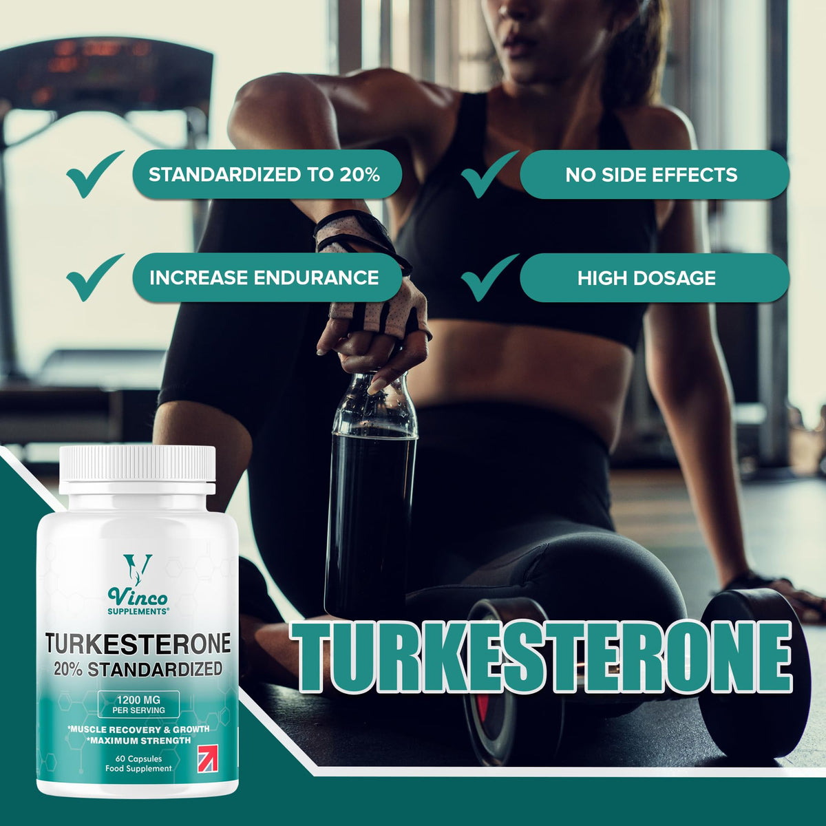 Double Strength Turkesterone Supplement