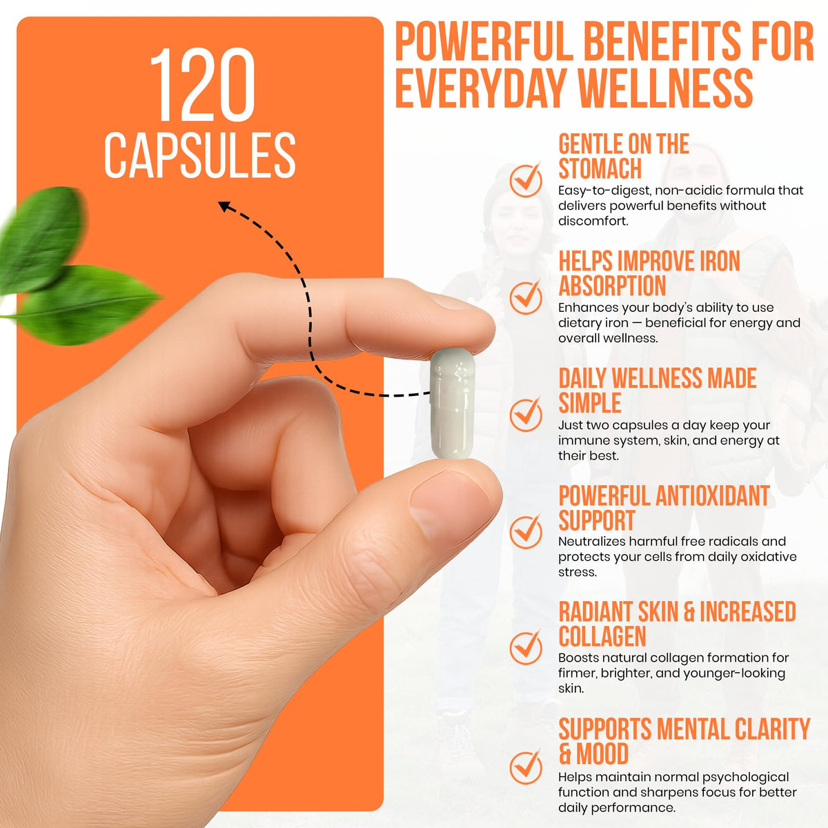 Vinco Liposomal Vitamin C Capsules 1000mg