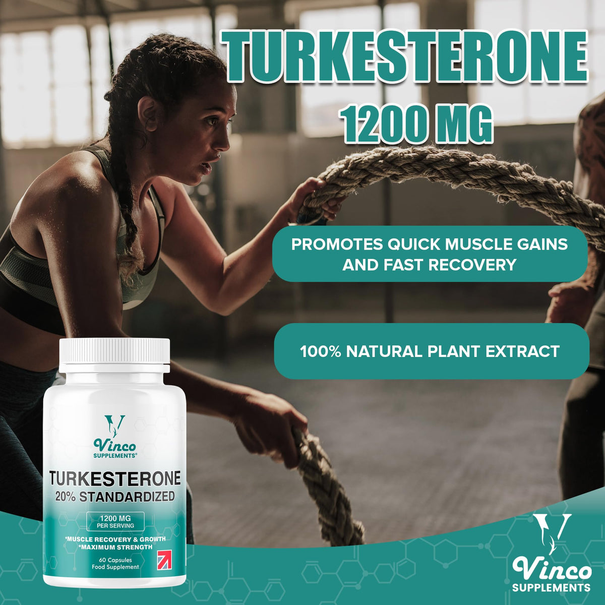 Double Strength Turkesterone Supplement