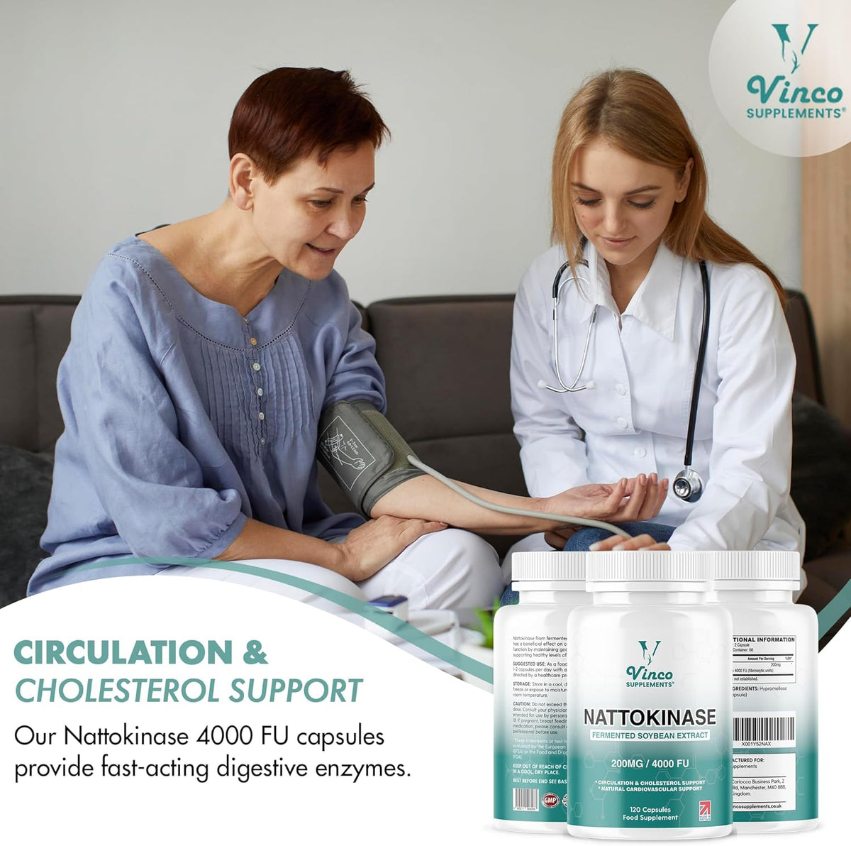 Nattokinase 4000 FU Capsules