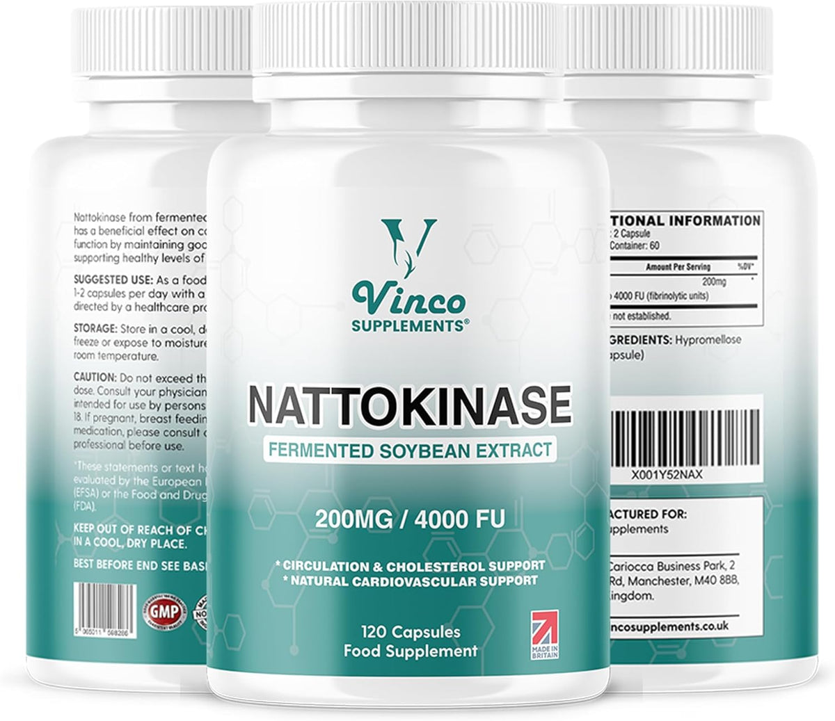 Nattokinase 4000 FU Capsules