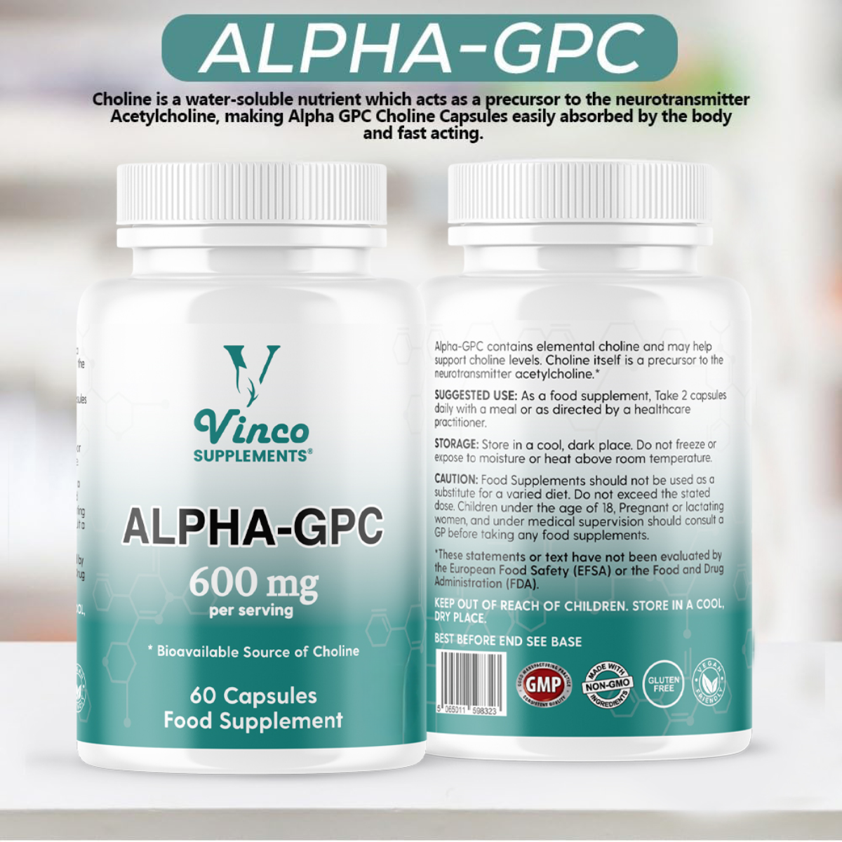 Alpha GPC Choline Supplement