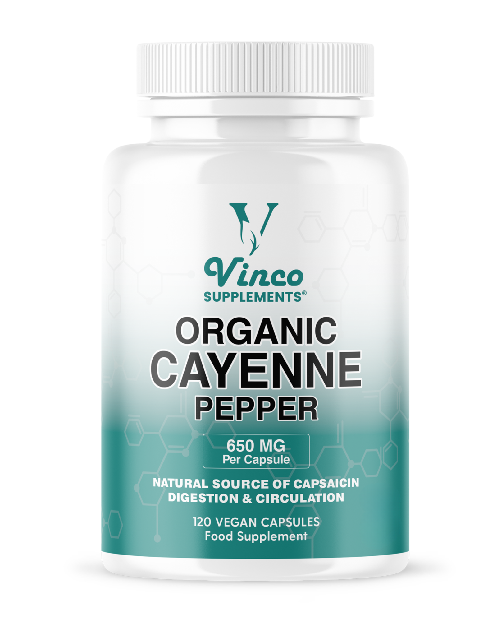Organic Cayenne Pepper Capsules