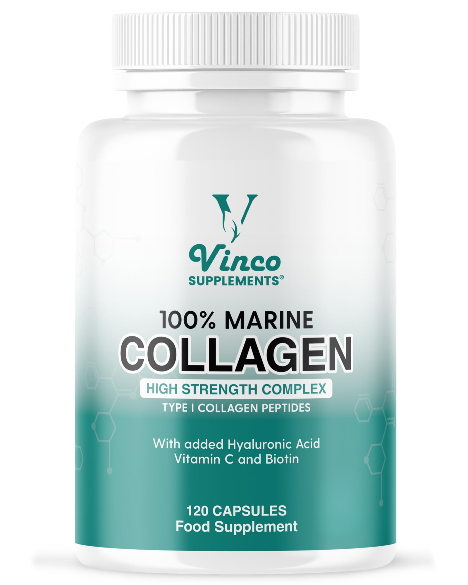 Vinco Pure Marine Collagen Supplements for Men & Women