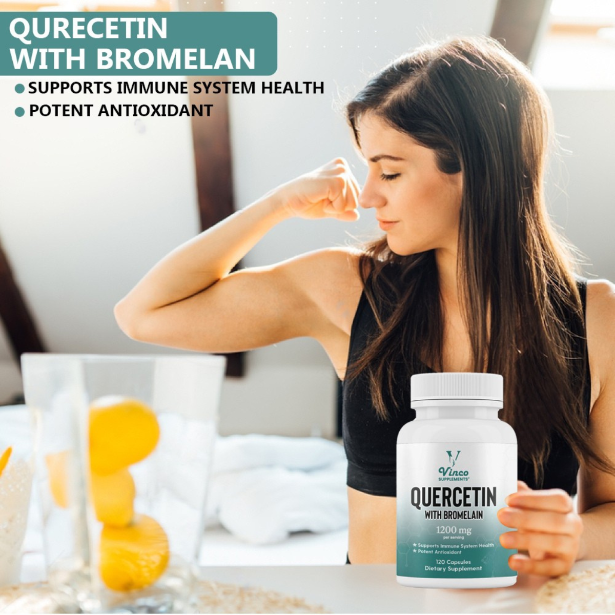 Quercetin With Bromelain
