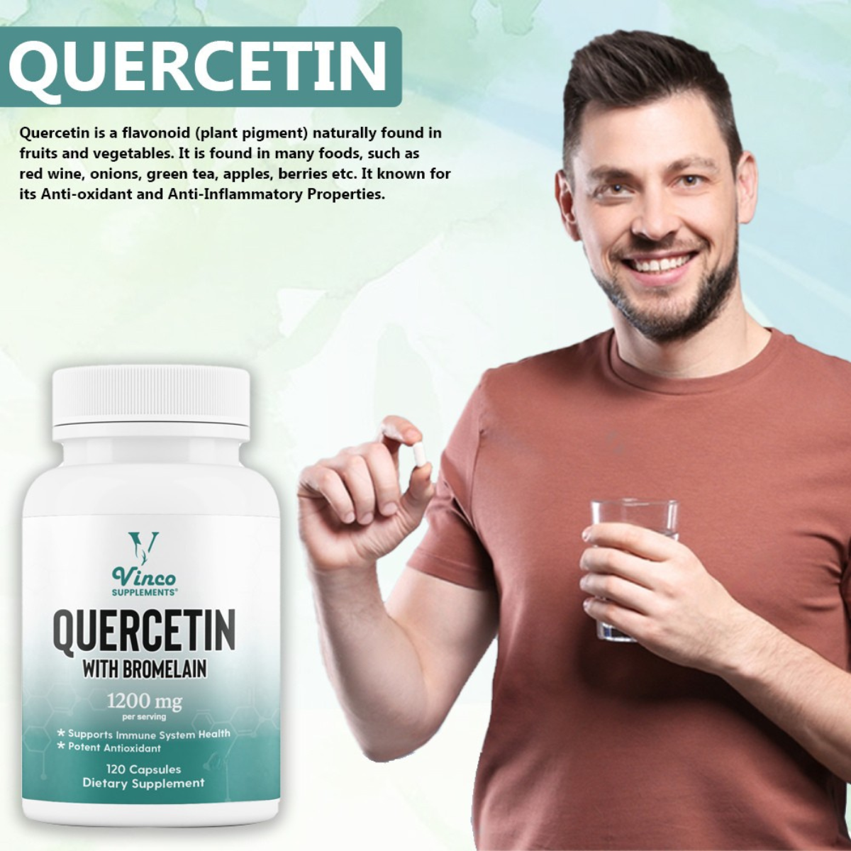 Quercetin With Bromelain