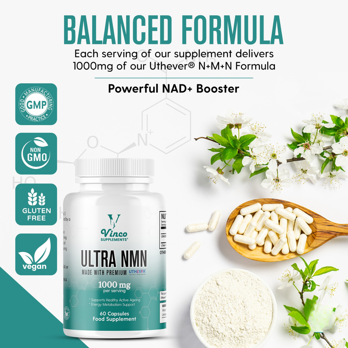 Ultra NMN Anti-Ageing Supplement