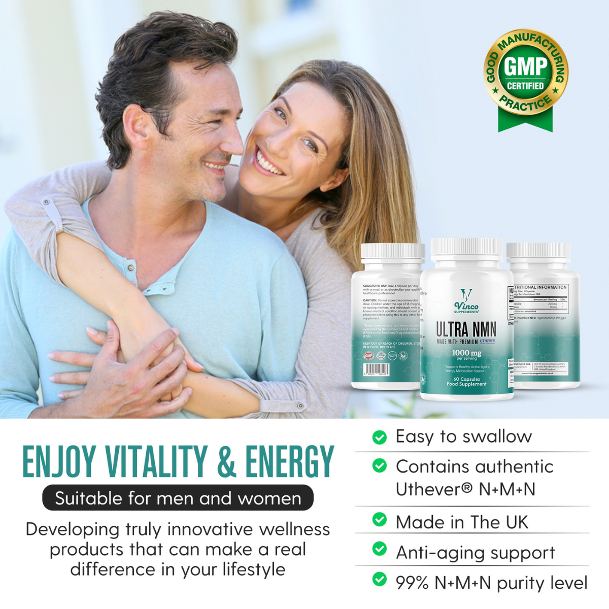 Ultra NMN Anti-Ageing Supplement