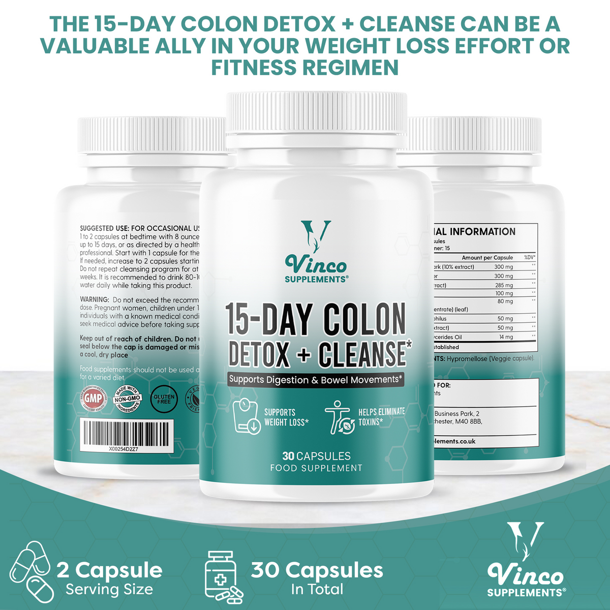 15 Day Colon Detox & Cleanse