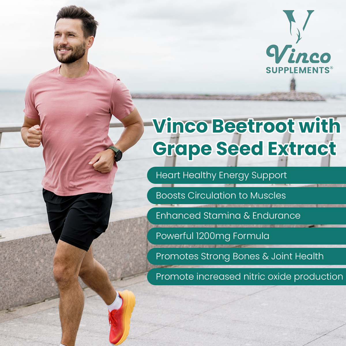 Beetroot Capsules with Grape Seed Extract