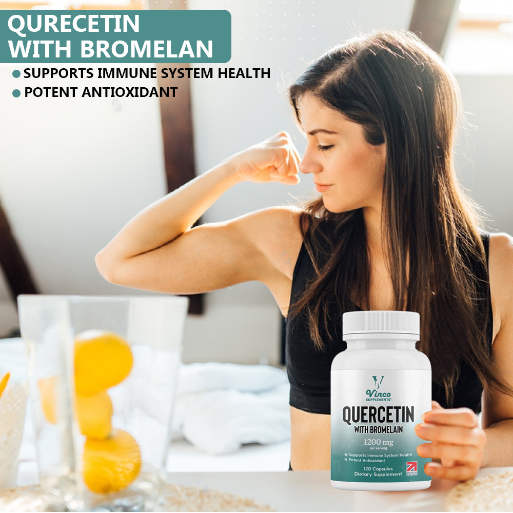 Quercetin With Bromelain 