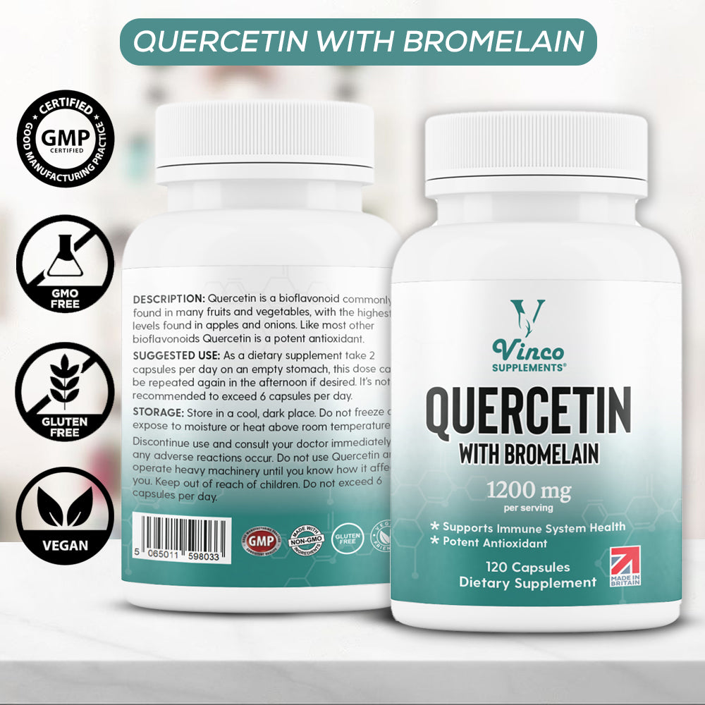 Quercetin With Bromelain 1200mg